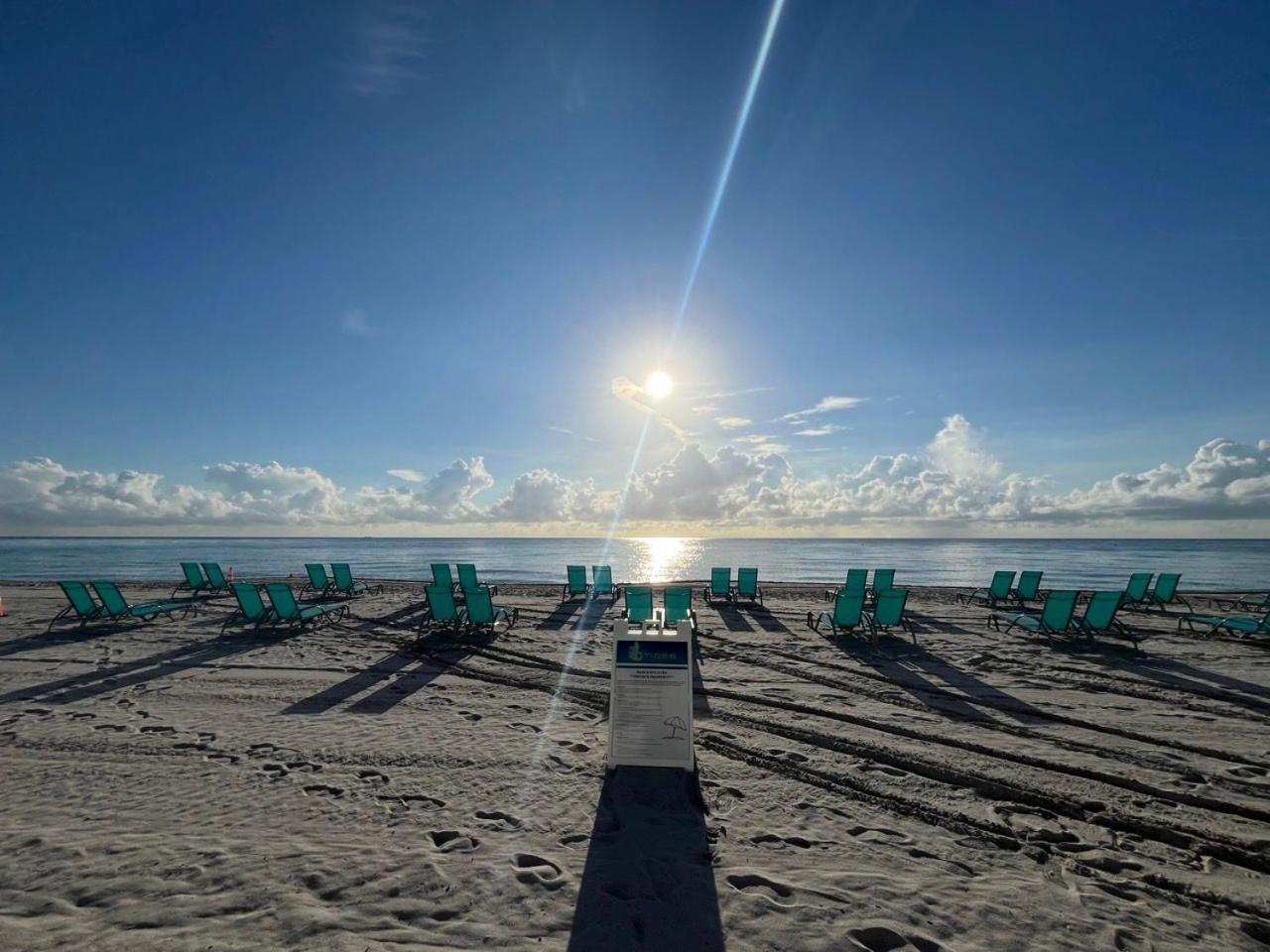 Miami Hollywood Bay View On The Beach 002-1Bvic Luaran gambar